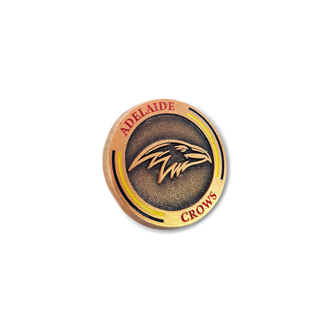 Adelaide Crows Round Logo Lapel Pin Badge