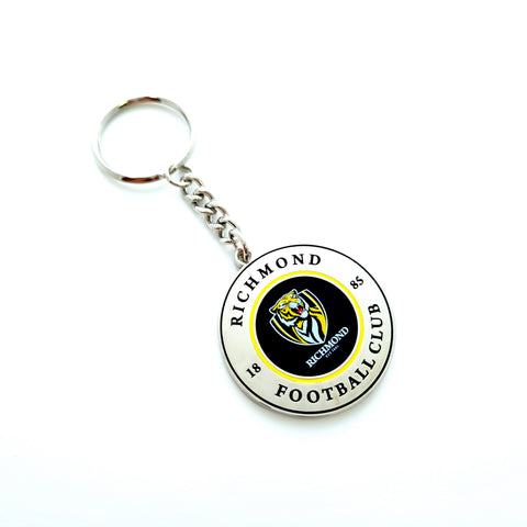 Richmond Tigers Round Logo Keyring