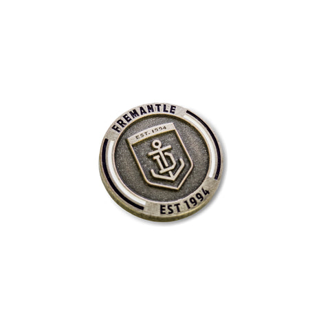 Fremantle Dockers Round Logo Lapel Pin Badge