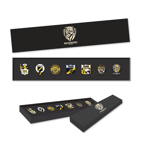 Richmond Tigers Evolution Lapel Pin Badge Collectors Set