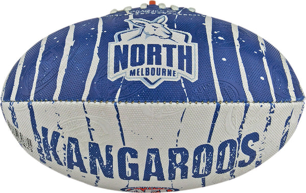 North Melbourne Kangaroos Stinger Size 2 Synthetic Football