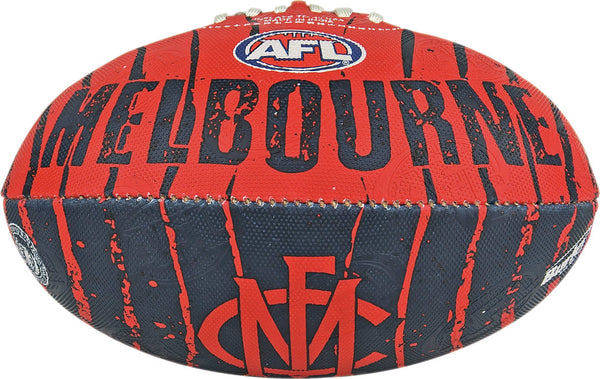Melbourne Demons Stinger Size 2 Synthetic Football