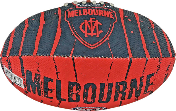 Melbourne Demons Stinger Size 2 Synthetic Football
