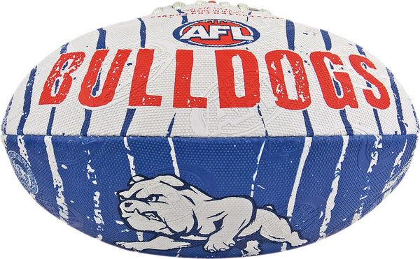 Western Bulldogs  Stinger Size 2 Synthetic Football