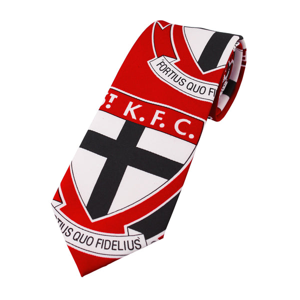 St Kilda Saints Flat Tie