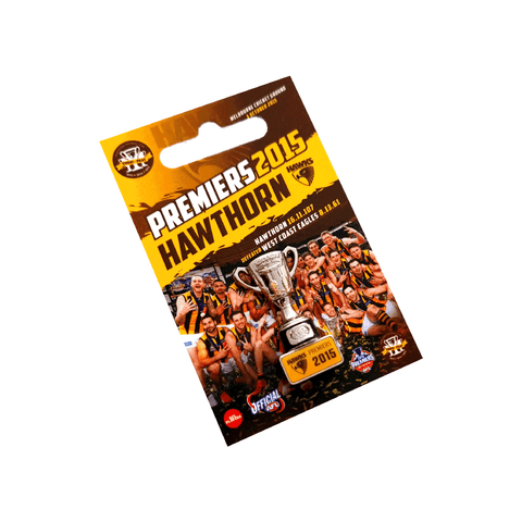Hawthorn Hawks 2015 Premiers 3D Trophy Lapel Pin