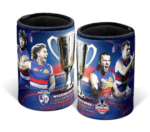 Western Bulldogs 2021 Grand Finalist Can Cooler