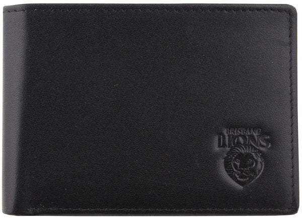 Brisbane Lions Leather Wallet - Spectator Sports Online - 1