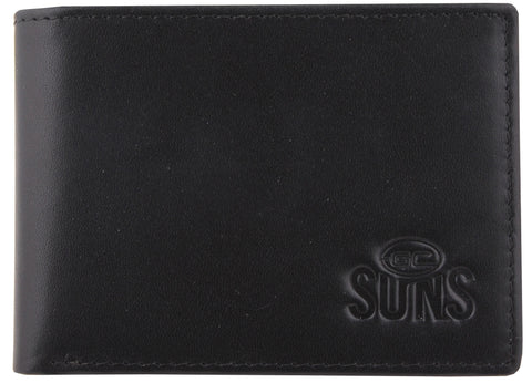 Gold Coast Suns Leather Wallet - Spectator Sports Online - 1