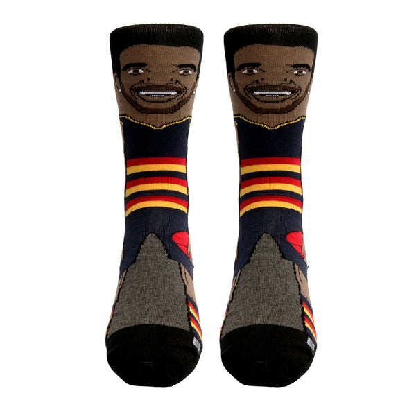 Adelaide Crows Eddie Betts Nerd Player Socks
