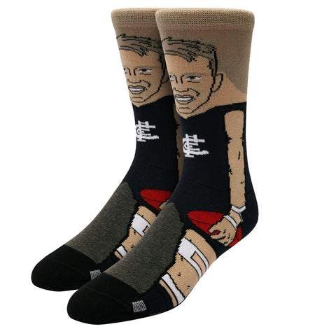 Carlton Blues Patrick Cripps Nerd Player Socks