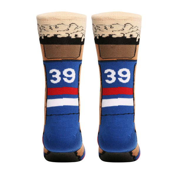 Western Bulldogs Jason Johannisen Nerd Player Socks