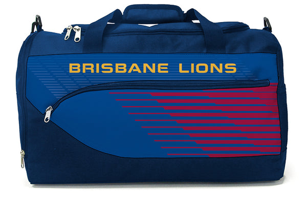 Brisbane Lions Bolt Travel Training Shoulder Sports Bag