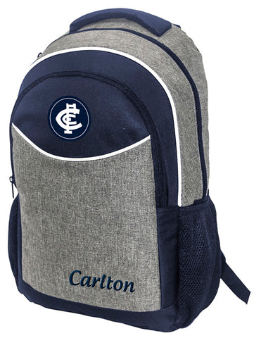 Carlton Blues Stealth School Backpack Bag
