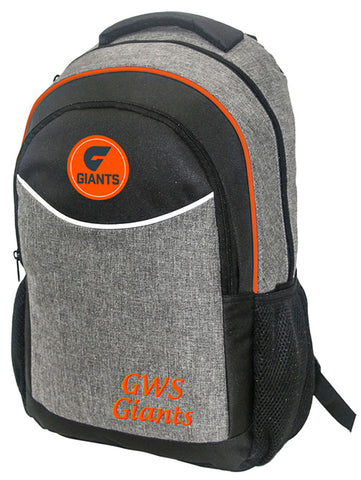 Greater Western Sydney GWS Giants Stealth School Backpack Bag