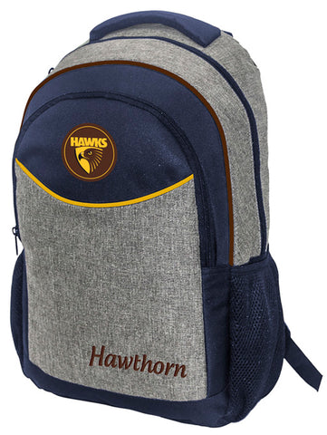 Hawthorn Hawks Stealth School Backpack Bag