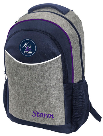 Melbourne Storm NRL Stealth School Backpack Bag