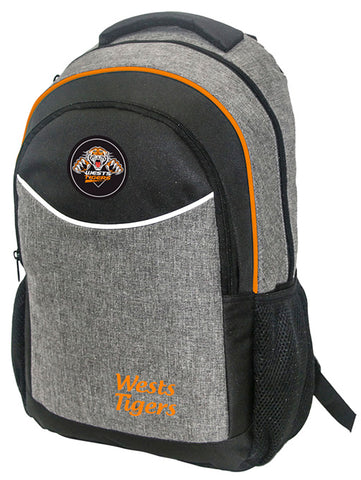 Wests Tigers NRL Stealth School Backpack Bag