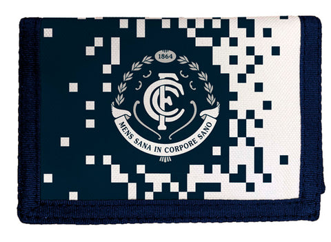 Carlton Blues Velcro Wallet