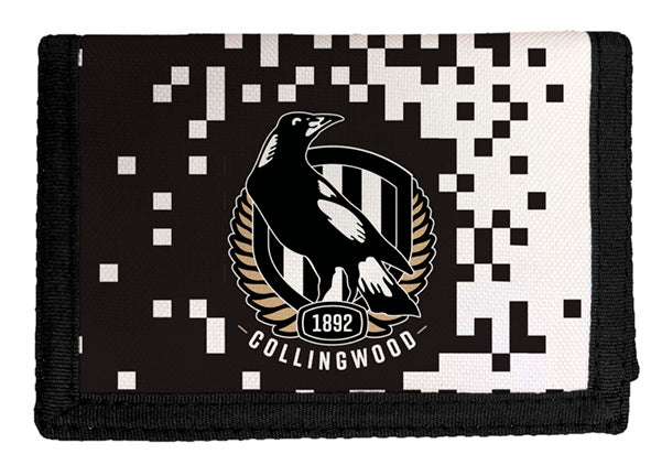 Collingwood Magpies Velcro Wallet