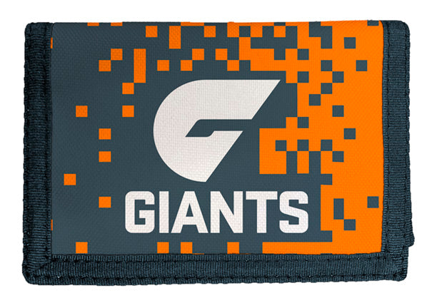 Greater Western Sydney GWS Giants Velcro Wallet