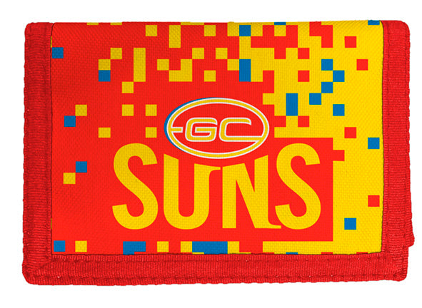 Gold Coast Suns Velcro Wallet