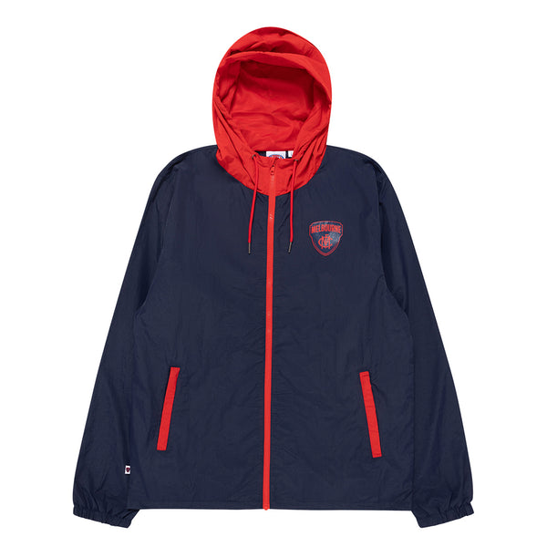 Melbourne Demons Mens Adults Team Windbreaker Zip Jacket
