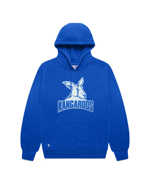 North Melbourne Kangaroos Mens Adults Team Crest OTH Hoody