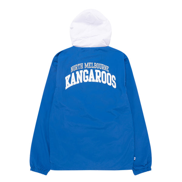 North Melbourne Kangaroos Mens Adults Team Windbreaker Zip Jacket