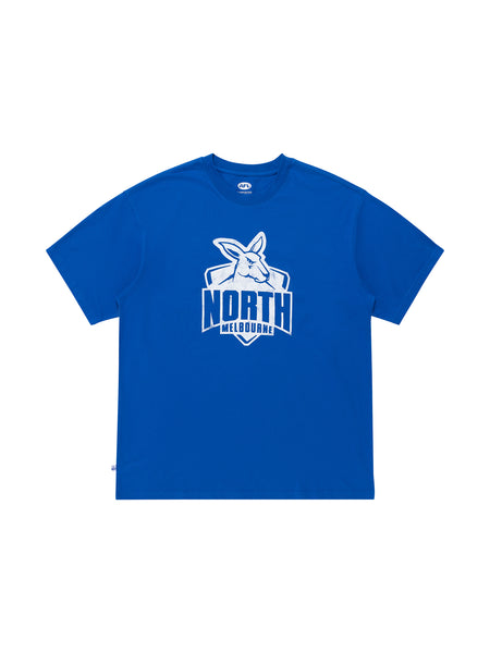 North Melbourne Kangaroos Mens Adults Core Logo Tee