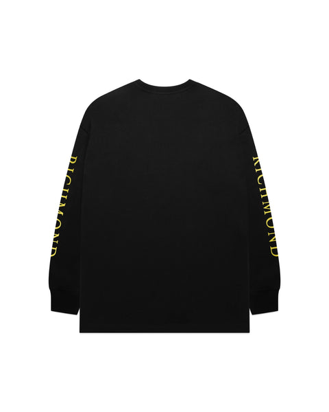 Richmond Tigers Mens Adults Wordmark Long Sleeve Tee