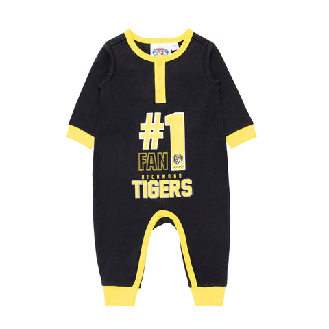 Richmond Tigers Babies Infants Coverall Romper Onesie