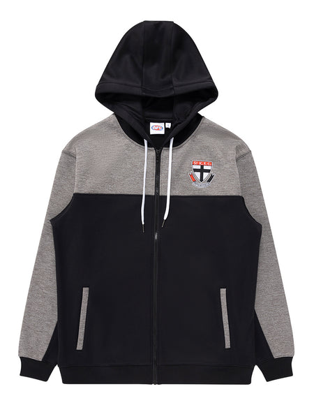 St Kilda Saints Mens Adults Team Performance FZ Hoody