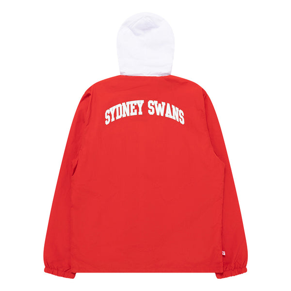 Sydney Swans Mens Adults Team Windbreaker Zip Jacket