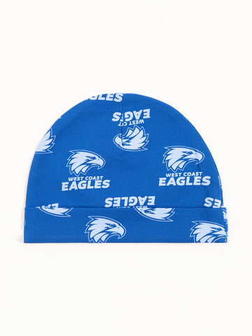 West Coast Eagles Baby Beanie