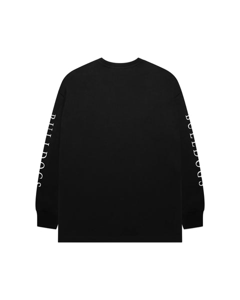 Western Bulldogs Mens Adults Wordmark Long Sleeve Tee