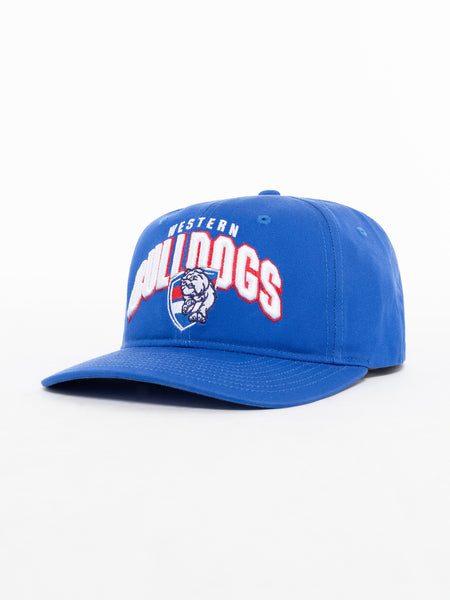 Western Bulldogs Mens Adults Arch Wordmark Cap