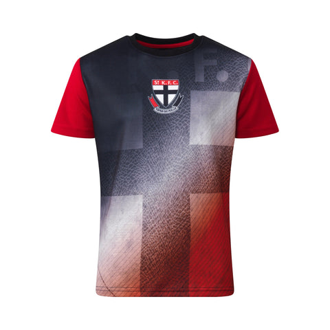 St Kilda Saints Youth Sublimated Sports Mesh Tee