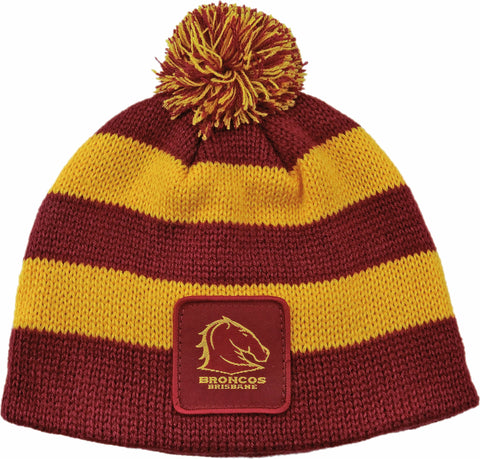 Brisbane Broncos NRL Baby Infant Beanie