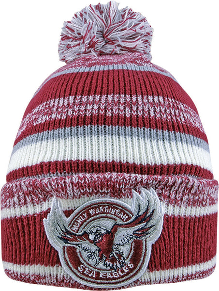 Manly Sea Eagles NRL Dynamo Pom Pom Beanie