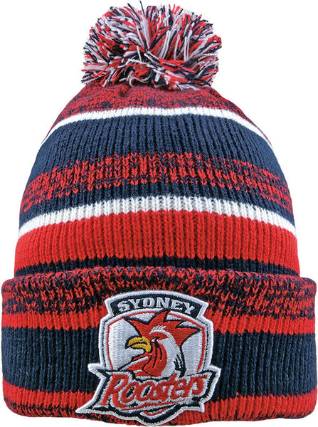 Sydney Roosters NRL Dynamo Pom Pom Beanie