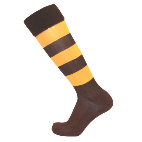 Hawthorn Hawks Boys Youths Mens Football Socks