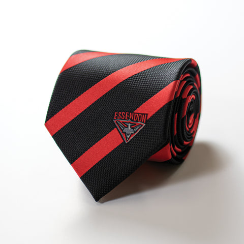 Essendon Bombers Stripe Tie