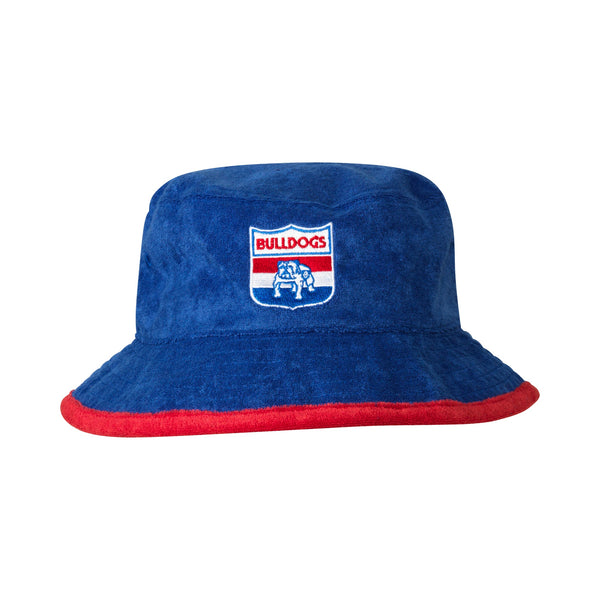 Western Bulldogs Mens Adults Terry Bucket Hat