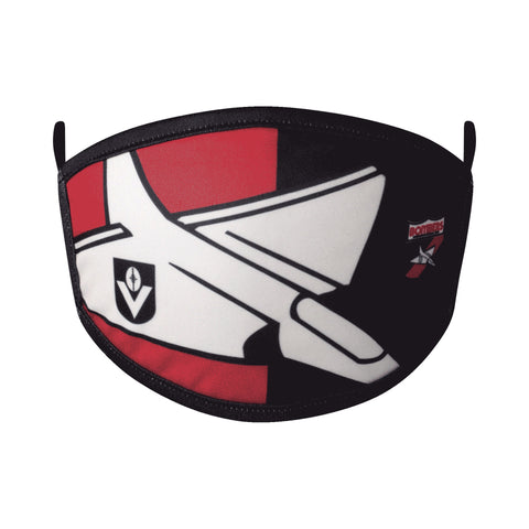 Essendon Bombers Adults AFL Face Masks 2 Pack