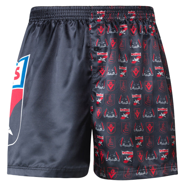 Essendon Bombers Mens Satin Boxer Shorts