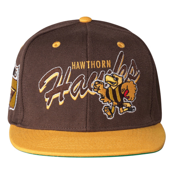 Hawthorn Hawks Adults Mens Throwback 90s Cap