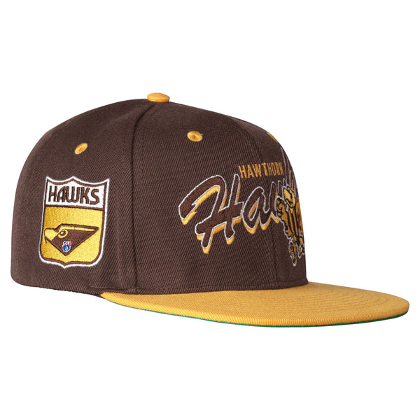 Hawthorn Hawks Adults Mens Throwback 90s Cap