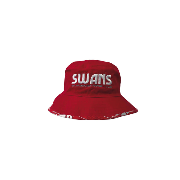 Sydney Swans Boys Youths Tropical Bucket Hat