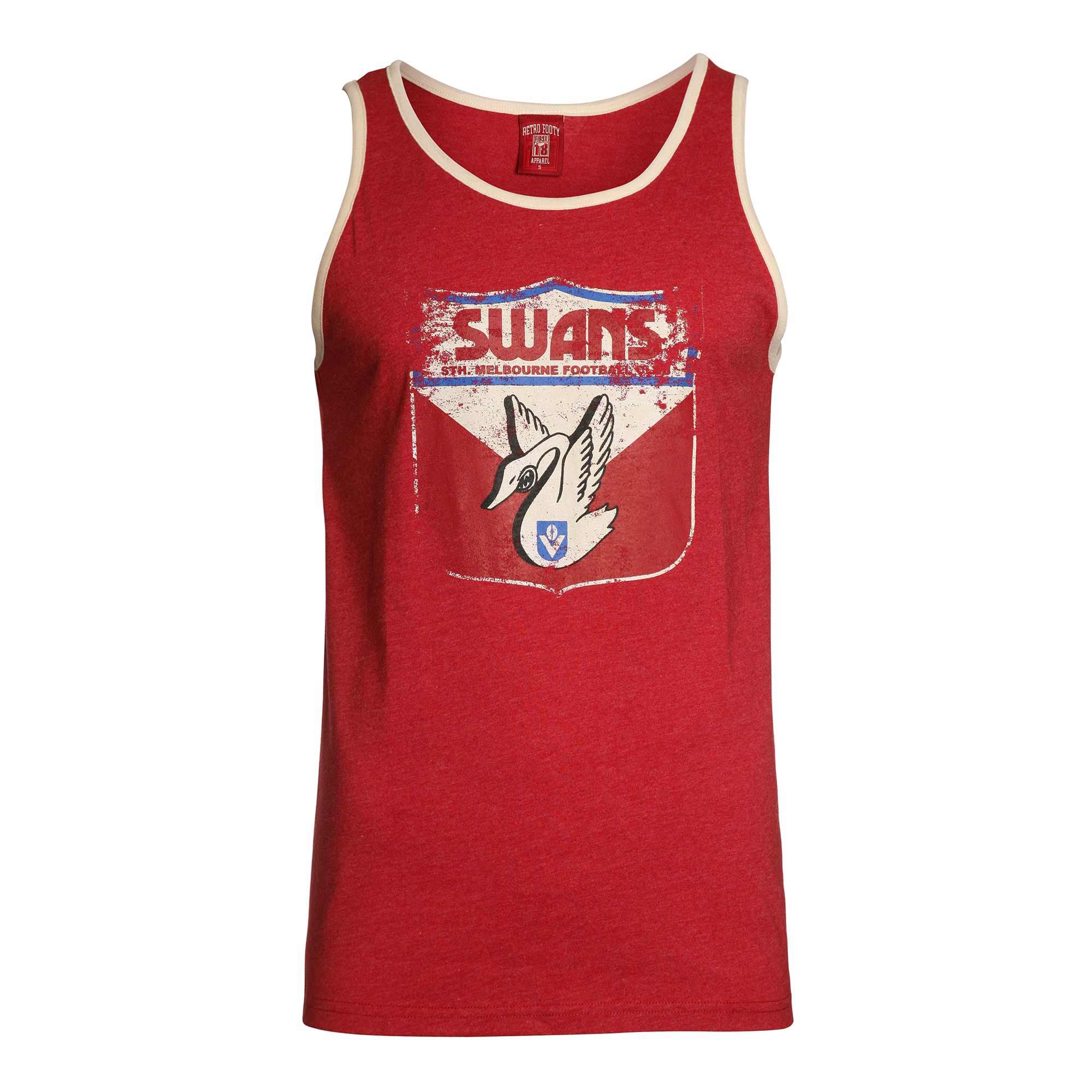 Sydney Swans Mens Retro Singlet